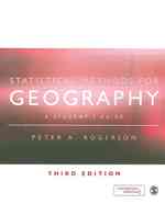 地理学のための統計的モデル（第３版）<br>Statistical Methods for Geography : A Student's Guide （3TH）