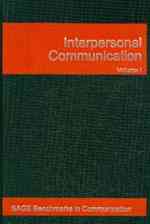 対人コミュニケーション（全４巻）<br>Interpersonal Communication (Sage Benchmarks in Communication)