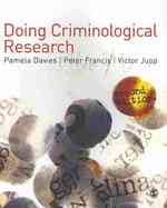 犯罪学研究（第２版）<br>Doing Criminological Research （2ND）
