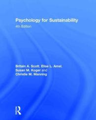 Psychology for Sustainability : 4th Edition