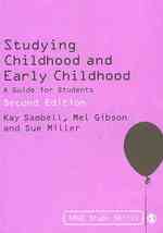 児童・幼児研究（第２版）<br>Studying Childhood and Early Childhood : A Guide for Students (Sage Study Skills Series) （2ND）
