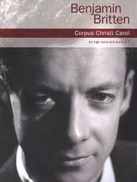Corpus Christi Carol for high voice and piano in F