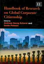 グローバル企業市民権：研究ハンドブック<br>Handbook of Research on Global Corporate Citizenship (Research Handbooks in Business and Management series)