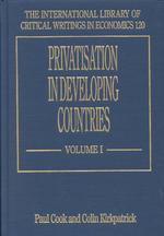 Privatisation in Developing Countries (The International Library of Critical Writings in Economics series)