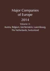 Major Companies of Europe 2014 : Benelux (Major Companies of Europe) （33TH）