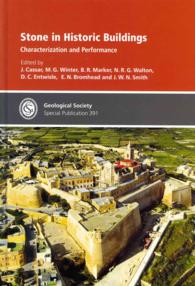 Stone in Historic Buildings : Characterization and Performance (Geological Society of London Special Publications)