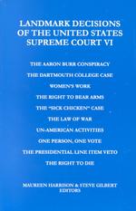 Landmark Decisions of the United States Supreme Court VI (Landmark Decisions of the United States Supreme Court") （2ND）