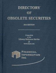 Directory of Obsolete Securities 2014 (Directory of Obsolete Securities)