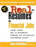 Real-Resumes for Financial Jobs (Real-resumes Series)
