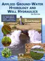 Applied Ground-Water Hydrology and Well Hydraulics （3 PAP/CDR）