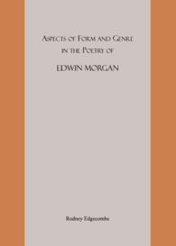 Aspects of Form and Genre in the Poetry of Edwin Morgan