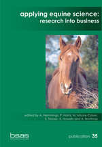 Applying Equine Science : Research into Business (British Society of Amimal Science) （1ST）
