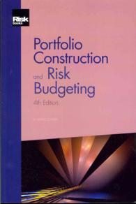 Portfolio Construction and Risk Budgeting -- Paperback