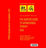 The Sanford Guide to Antimicrobial Therapy 2008 （38 FRA CDR）