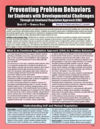 Preventing Problem Behaviors for Students with Developmental Challenges through an Emotional Regulation Approach : Guide #2 - Symbolic Stage