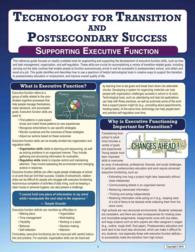 Technology for Transition and Postsecondary Success : Supporting Executive Function
