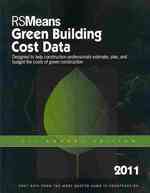 RSMeans Green Building Cost Data 2011 （Annual）