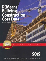 RSMeans Building Construction Cost Data 2012 (Means Building Construction Cost Data) （70 ANL ANV）