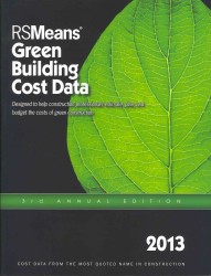 RSMeans Green Building Cost Data 2013 （3 Annual）