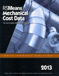 RSMeans Mechanical Cost Data 2013 (Means Mechanical Cost Data) （36 Annual）