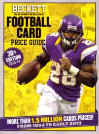 Beckett Football Card Price Guide 2013-14 (Beckett Football Card Price Guide) （30TH）