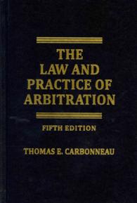 The Law and Practice of Arbitration （5TH）