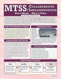 Mtss - Collaborative Implementation : How It Works, What It Takes