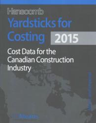 Hanscomb Yardsticks for Costing 2015 : Cost Data for the Canadian Construction Industry