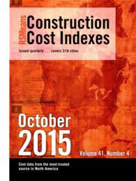 RSMeans Construction Cost Index October 2015 (Means Construction Cost Indexes) 〈41〉