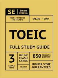 TOEIC Full Study Guide : Complete Subject Review with 3 Full Practice Tests, Realistic Questions Both in the Book and Online with Online Flashcards （STG）
