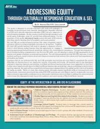Addressing Equity through Culturally Responsive Education & Sel （LAM RFC CR）