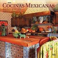 Cocinas Mexicanas 2020 calendario / Kitchens of Mexico 2020 Calendar （16M WAL BL）