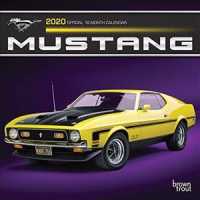 Mustang 2020 Calendar : Foil Stamped Cover （16M MIN WA）