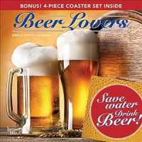 Beer Lovers 2020 Calendar : Includes 4-piece Coaster Set （16M MIN MU）