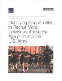 Identifying Opportunities to Recruit More Individuals Above the Age of 21 into the U.S. Army