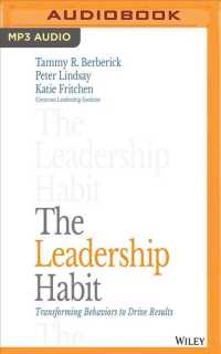 The Leadership Habit : Transforming Behaviors to Drive Results （MP3 UNA）