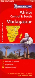 Michelin Africa Central & South Madagascar （4 FOL MAP）