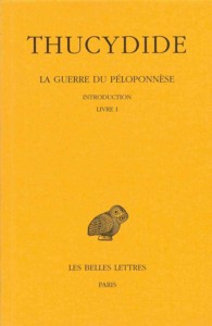LA GUERRE DU PELOPONNESE. TOME I : INTRODUCTION - LIVRE I (COLLECTION DES)