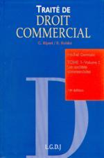 TRAITE DE DROIT COMMERCIAL T.1 VOL.2 : SOCIETES COMMERCIALES 18E ED. (TRAITES             )