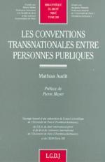 LES CONVENTIONS TRANSNATIONALES ENTRE PERSONNES PUBLIQUES - VOL358 (BIBLIOTHEQUE DE)