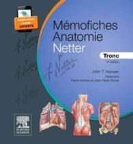 MEMOFICHES ANATOMIE NETTER - TRONC