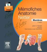 MEMOFICHES ANATOMIE NETTER - MEMBRES