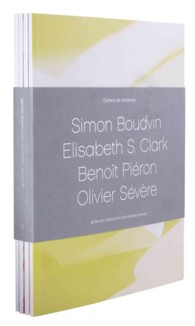 CAHIERS DE RESIDENCE 1 (ARTS)