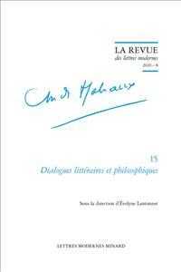 DIALOGUES LITTERAIRES ET PHILOSOPHIQUES - 2020 - 8 (LA REVUE DES LE)