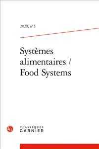 SYSTEMES ALIMENTAIRES / FOOD SYSTEMS - 2020, N  5 (SYSTEMES ALIMEN)