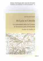 DE LYCIE EN CABALIDE : LA CONVENTION ENTRE LES LYCIENS ET TERMESSOS PRES D'OINOANDA