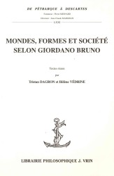 MONDES, FORMES ET SOCIETE SELON GIORDANO BRUNO (PETRARQUE)
