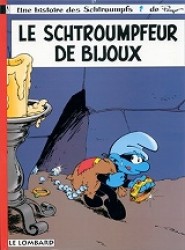 LES SCHTROUMPFS LOMBARD - TOME 17 - LE SCHTROUMPFEUR DE BIJOUX (LES SCHTROUMPFS LOMB)