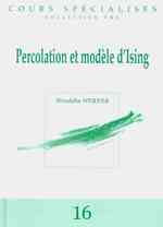 PERCOLATION ET MODELE D'ISING (COURS SPECIALISES)
