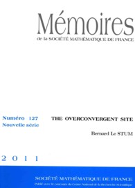 THE OVERCONVERGENT SITE (MEMOIRES 127)